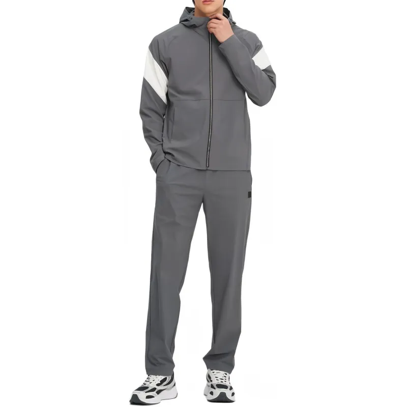 FILA Jackets Men Gray-2