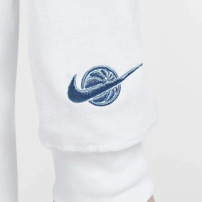 Nike Drop Shoulder Sleeve T Shirt Women's White-4