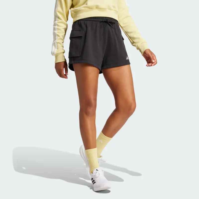 Adidas Free Shipping With AdiClub Essentials Small Logo French Terry Cargo Shorts-3