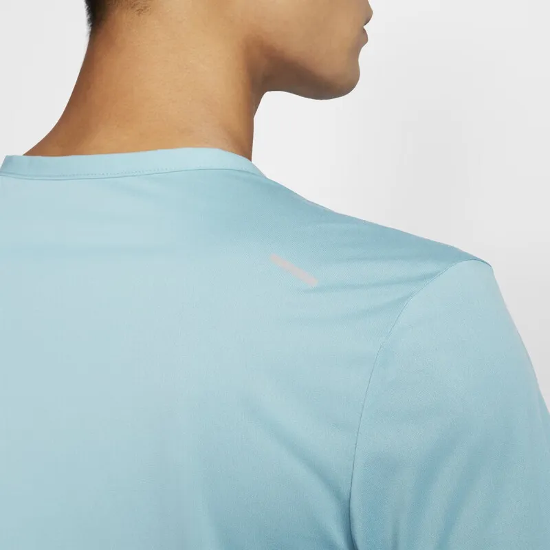Nike T Shirt Men's Denim Royal Blue-3
