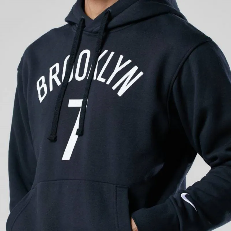 Nike Nba Brooklyn Nets Kyrie Irving Fleece Pullover Hoodie-4
