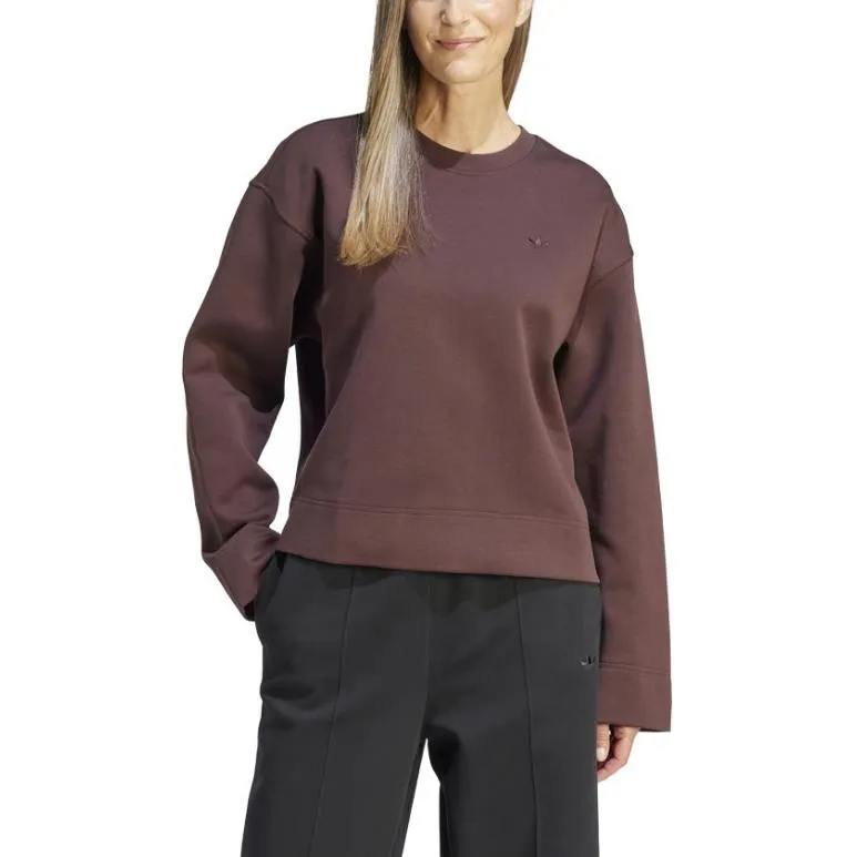 Adidas Originals Sweatshirt Women's Dark Red-1