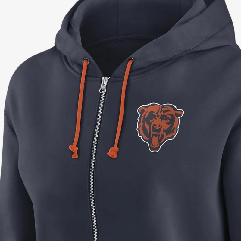 Nike Chicago Bears Phoenix Women's Nike Nfl Full Zip Hoodie-2