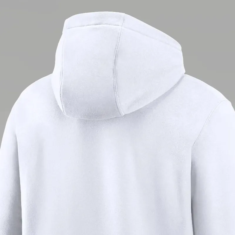 Jordan Michigan Wolverines Statement Wordmark Lockup Heavyweight Men's Nike College Pullover Hoodie-3