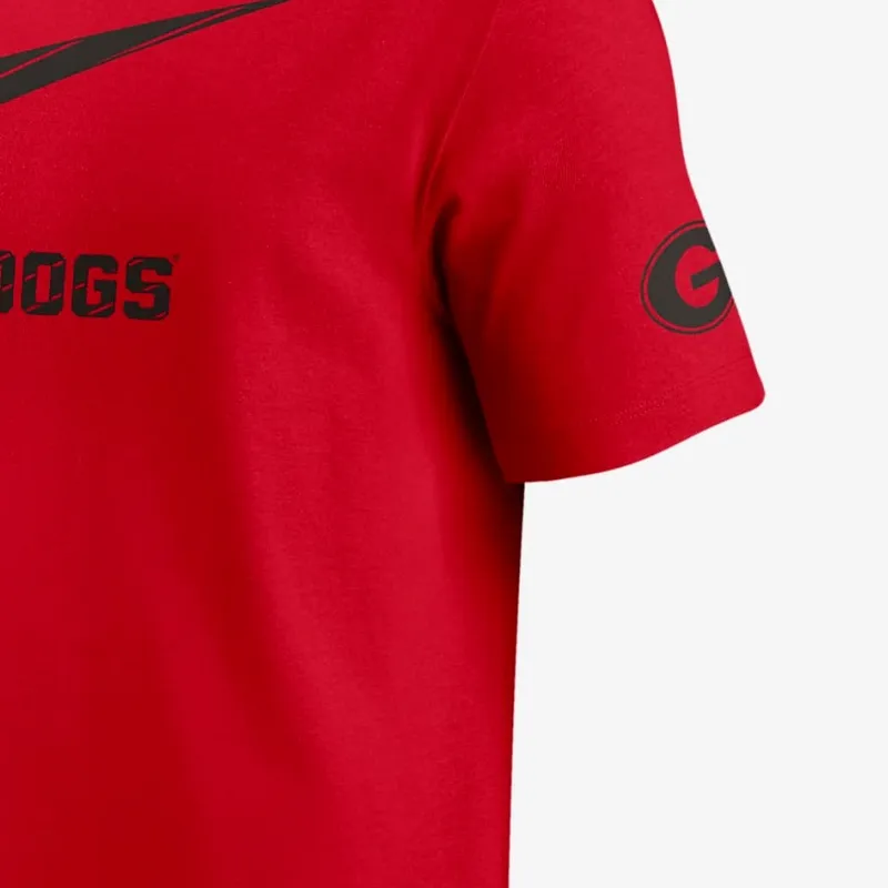 Nike Georgia Bulldogs Campus Mascot Men's Nike College T Shirt-2