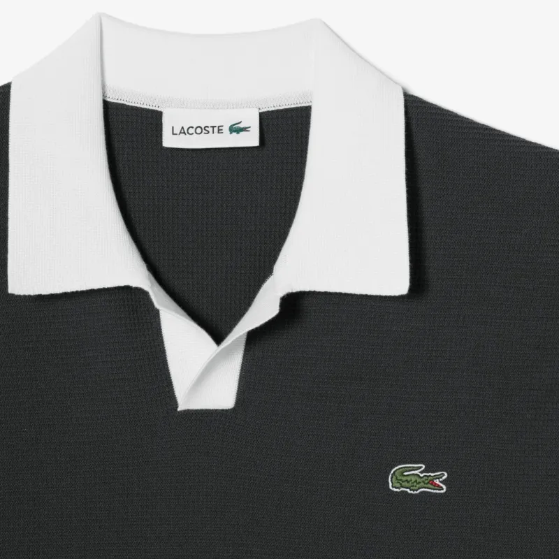 LACOSTE Polo Shirts Men Black-1
