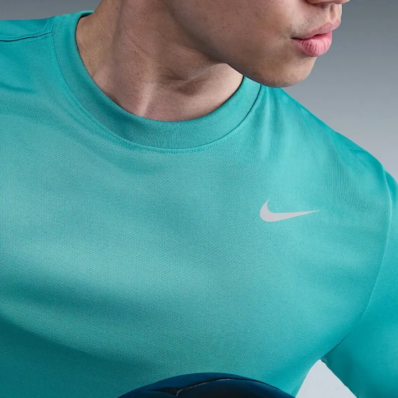 Nike Dri Fit SS25 T Shirt Men's Dark Cactus/Matte Silver-4