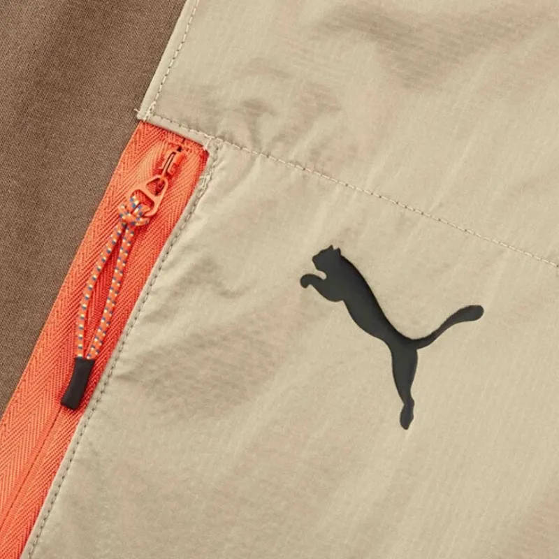 PUMA Basic OPEN ROAD T Shirt Men's Chocolate Chip 93-4