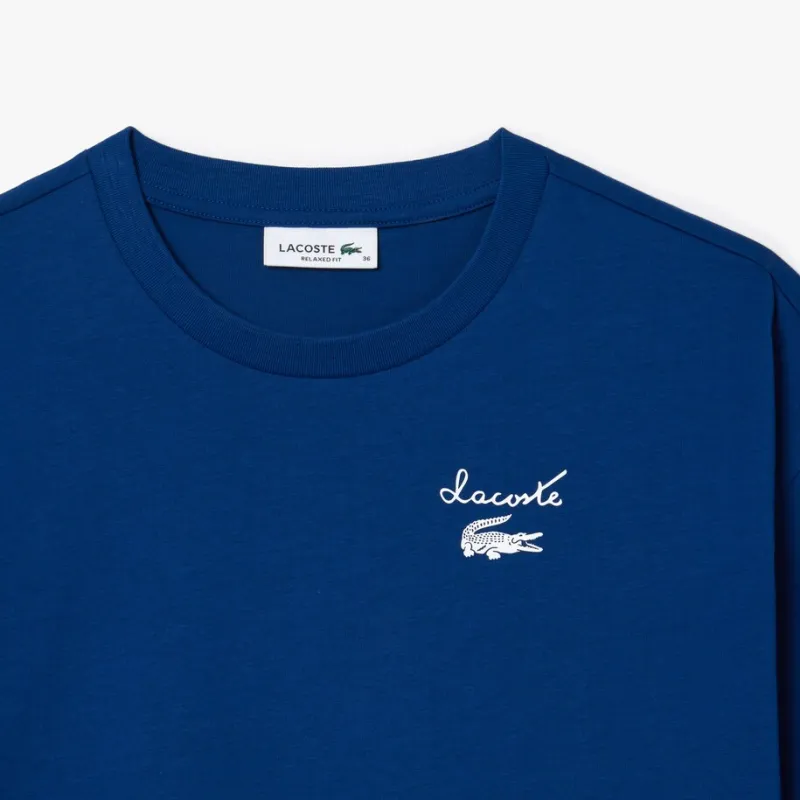 LACOSTE T-Shirts Women's Blue-3