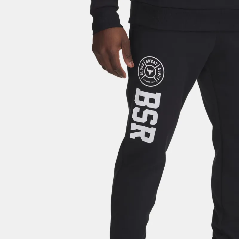 Under Armour ProjectRock Sports Pants Men's Black-3