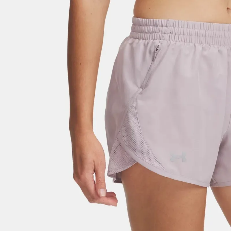 Under Armour UA Fly By Casual Shorts Women's Gray-3