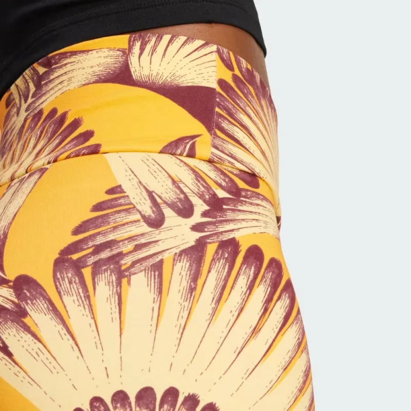 Adidas Women's Farm Bike Shorts Semi Spark/Bright Orange/Shadow Red-3