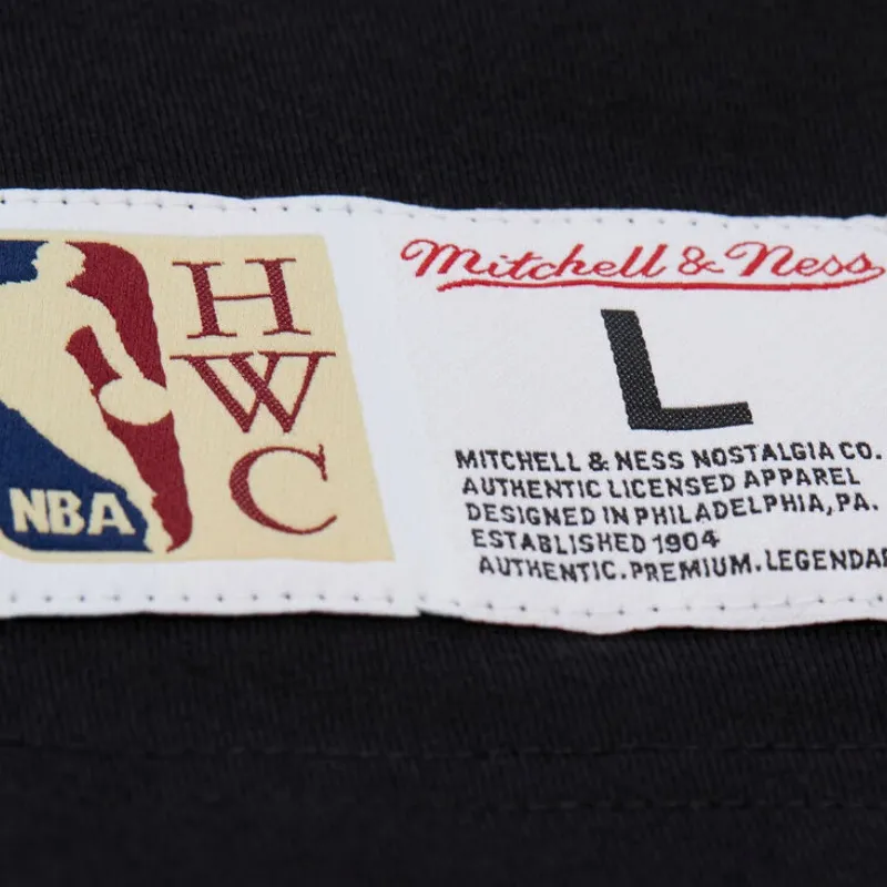 Mitchell & Ness x NBA Toronto Raptors T Shirt Unisex Black-3