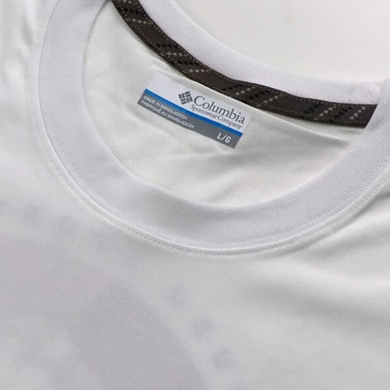 Columbia Sportswear SS25 T Shirt Men's White-3