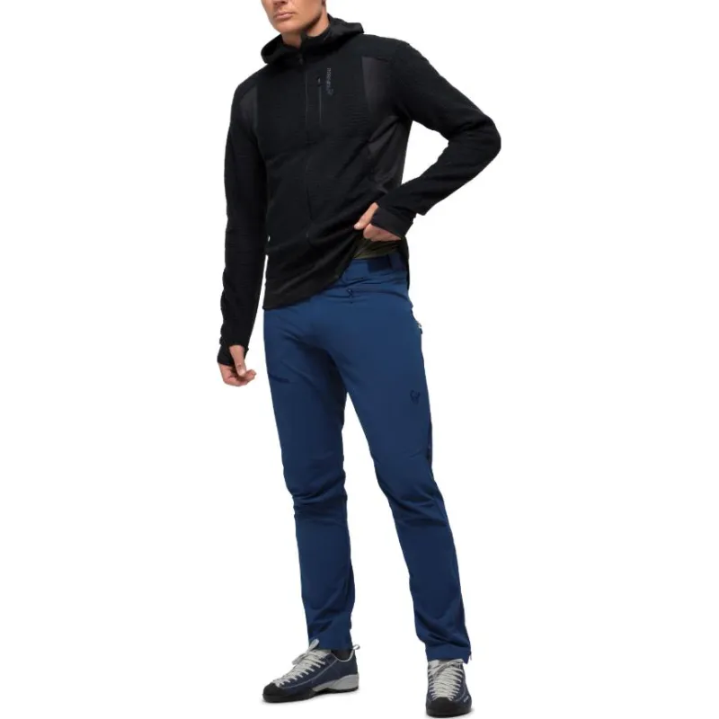 NORRONA Casual Pants Men's Blue-2