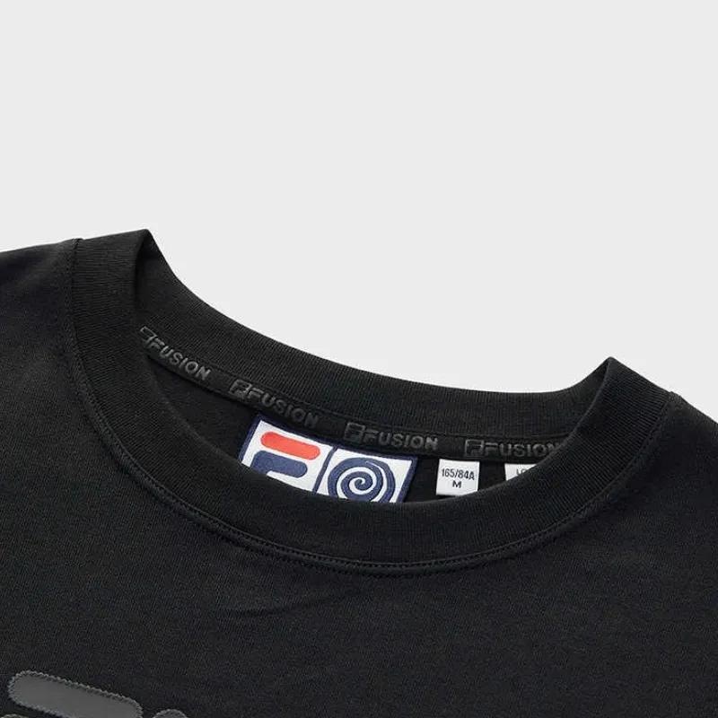 FILA FUSION x ROUND TWO T Shirt Women's Jet Black BK-2