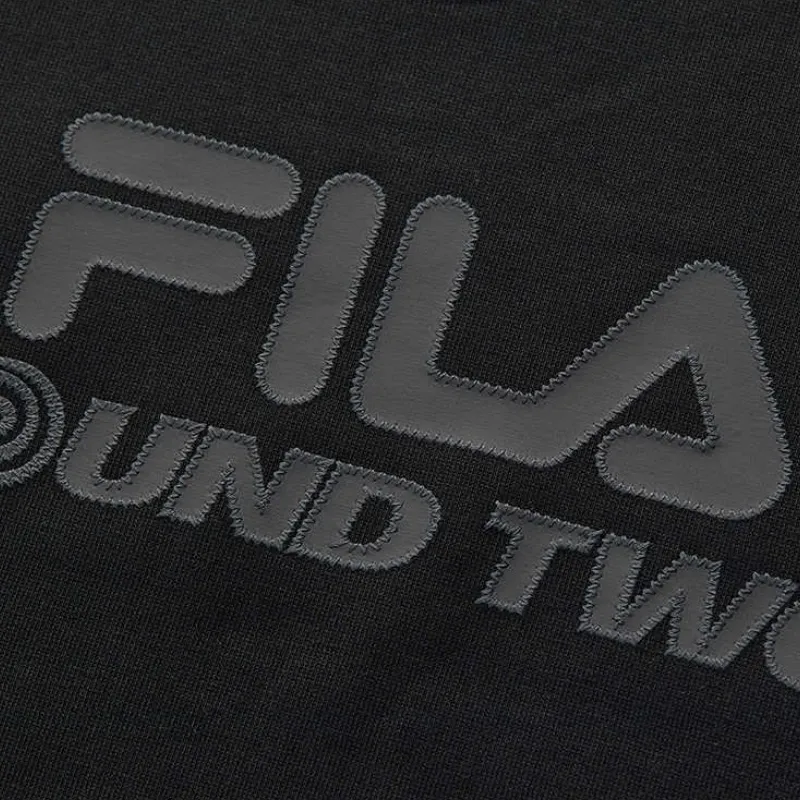 FILA FUSION x ROUND TWO T Shirt Women's Jet Black BK-3