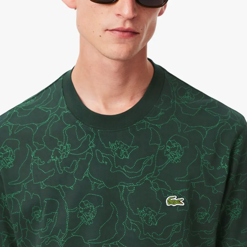 LACOSTE T Shirt Men's Medium Pea Green-3