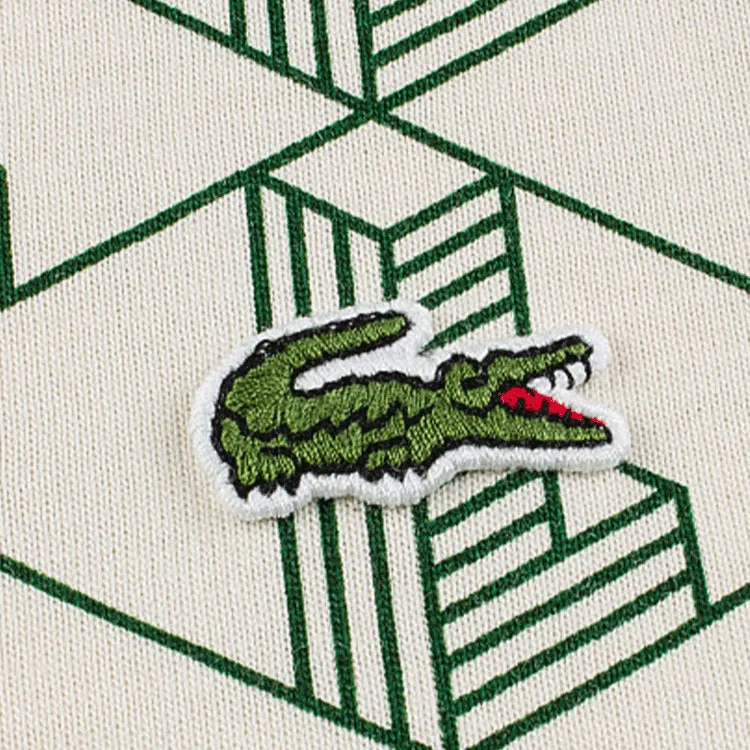 LACOSTE Monogram-print T-shirt-4