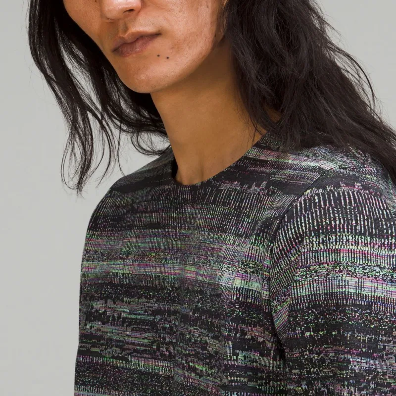 Lululemon LAB Jacquard Series Sweaters Men Black Gray Color-3