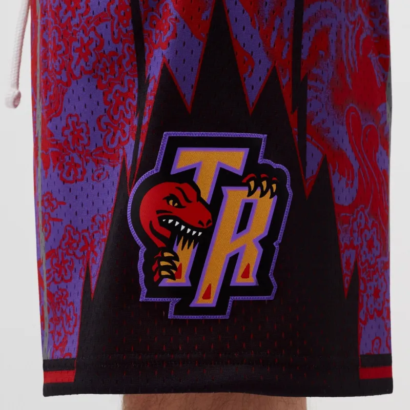Mitchell & Ness Basketball Shorts Men's Red-3