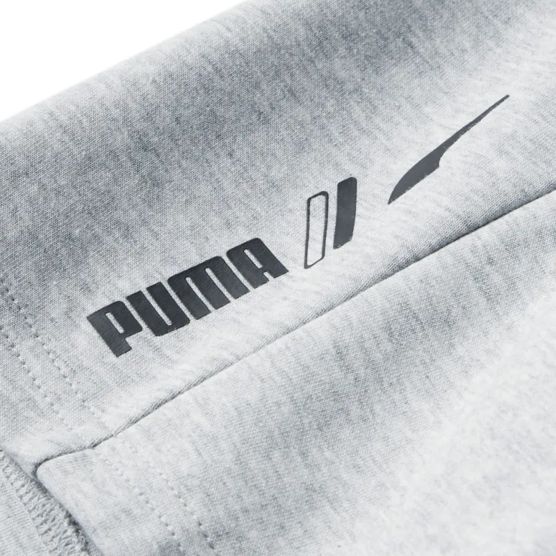 PUMA Basic Casual Shorts Men's Light Mixed Gray-4