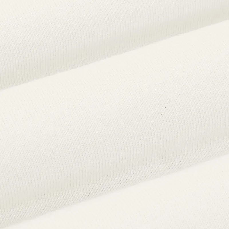 Skechers T Shirt Unisex Marshmallow White-4