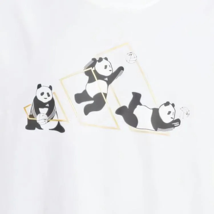 Adidas T Shirts Unisex White-3