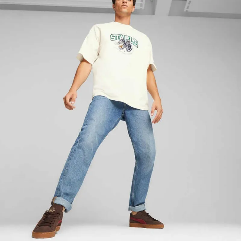 PUMA x STAPLE T Shirt Men's White-3