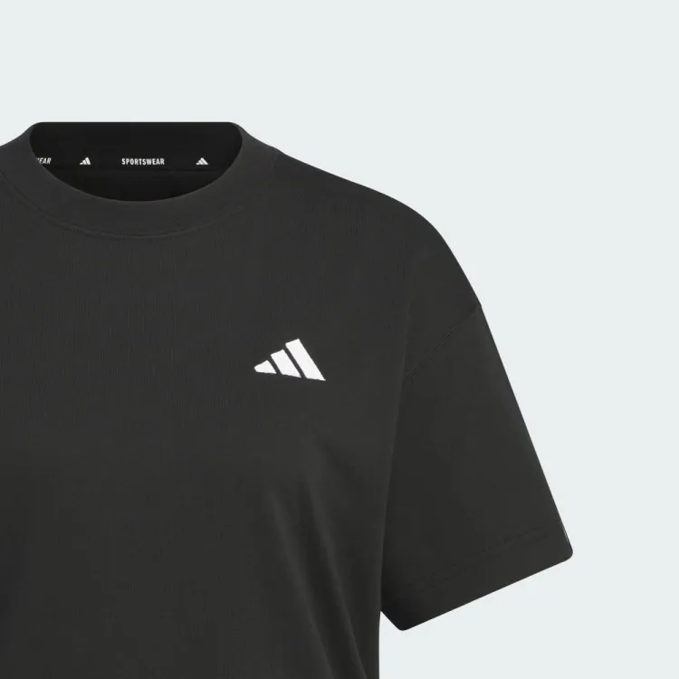 Adidas ESSENTIALS T Shirt Women's Black-1