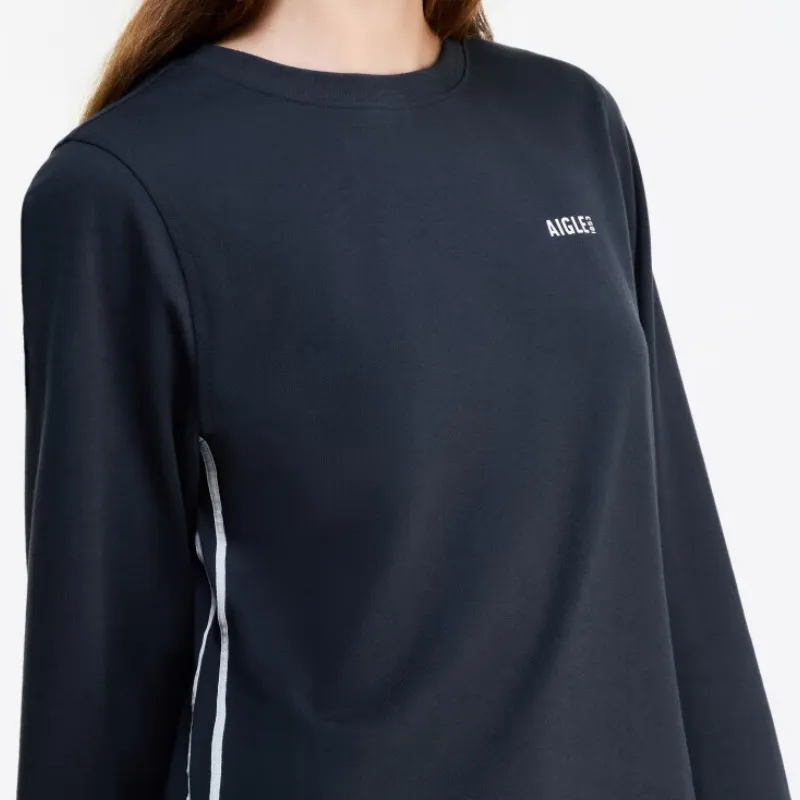 AIGLE T Shirt Women's Imperial Dark Blue-4