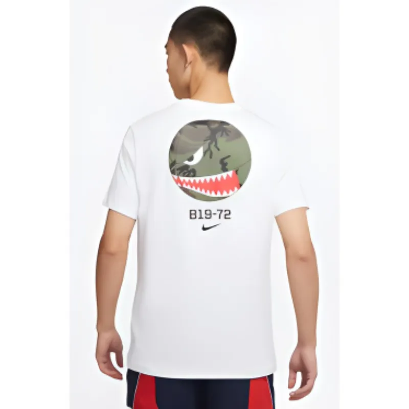 Nike Set in Sleeve T Shirt Men's Men's White White-2