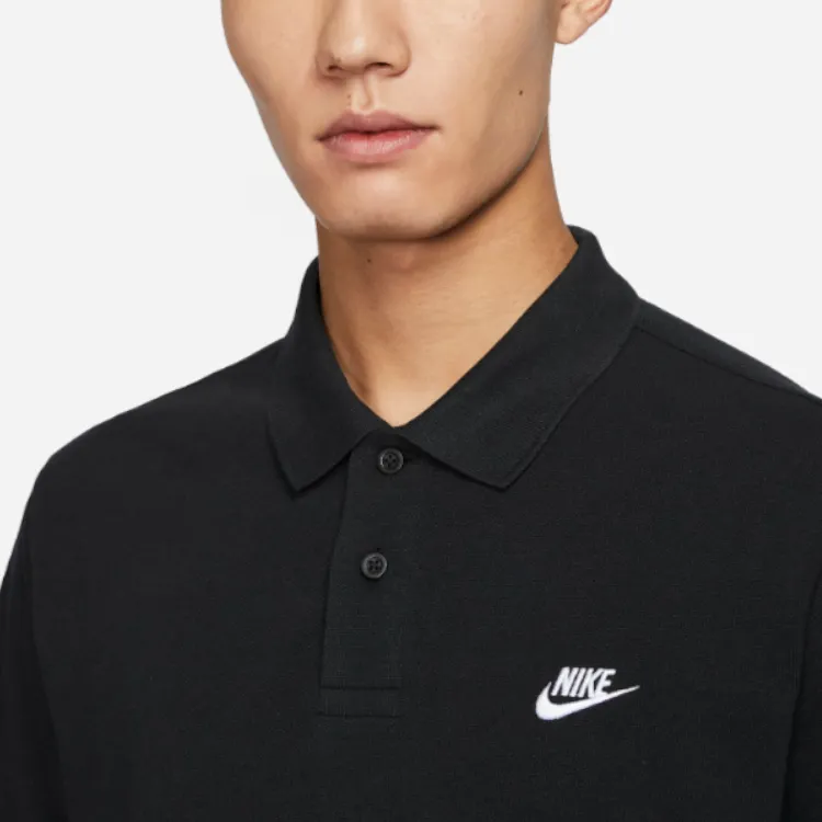 Nike Club Polo Shirt Men's Black-3