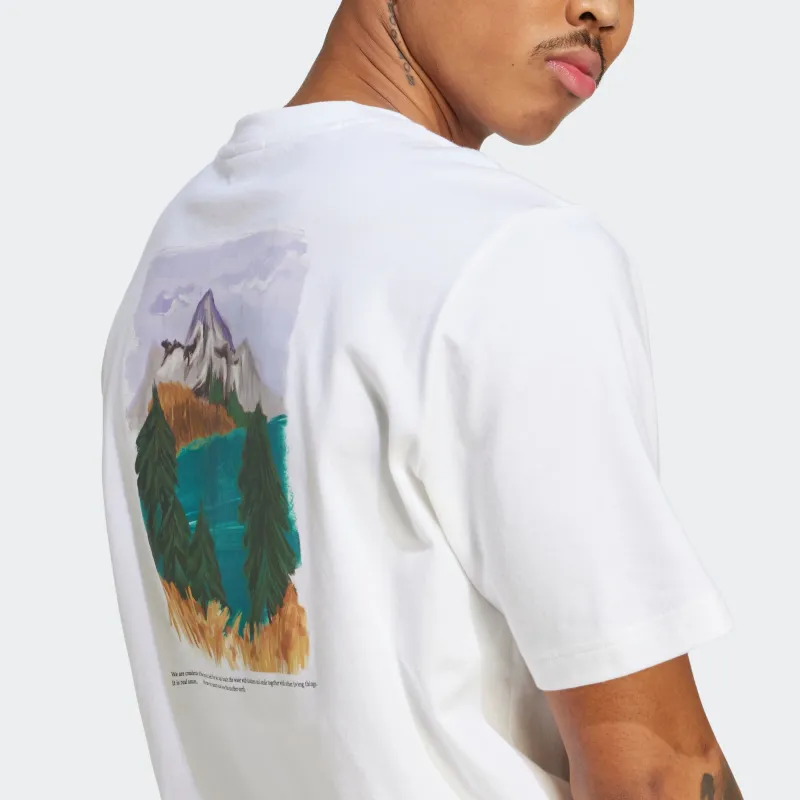 Adidas Originals T Shirt Men's White-2
