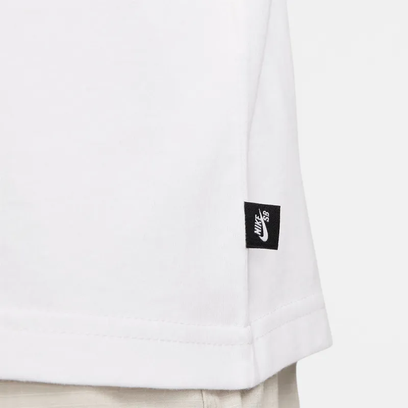 Nike T Shirts Men White-3