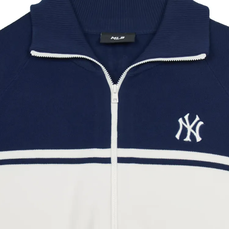 MLB VarsityNew York Yankees Jackets & Coats Women's Light Navy Blue-5