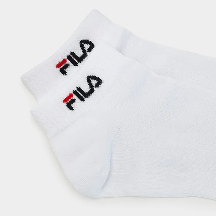 FILA Ankle Socks Men's 1 Pack Standard White-3