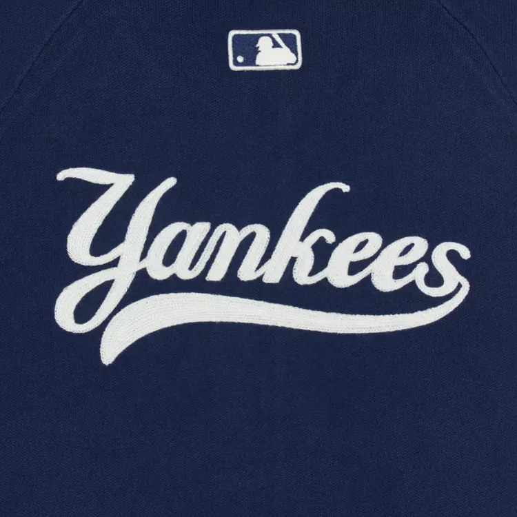 MLB VarsityNew York Yankees Jackets & Coats Women's Light Navy Blue-4