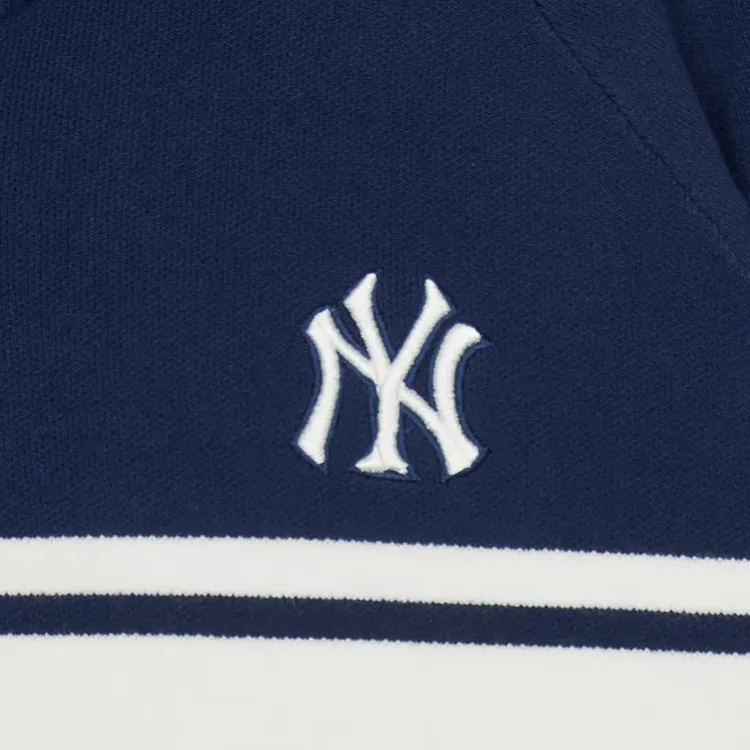 MLB VarsityNew York Yankees Jackets & Coats Women's Light Navy Blue-3