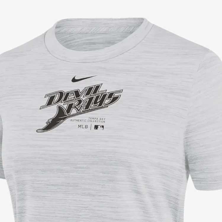 Nike Tampa Bay Rays Authentic Collection Practice Velocity Women's Nike Dri-FIT Mlb T-Shirt-3