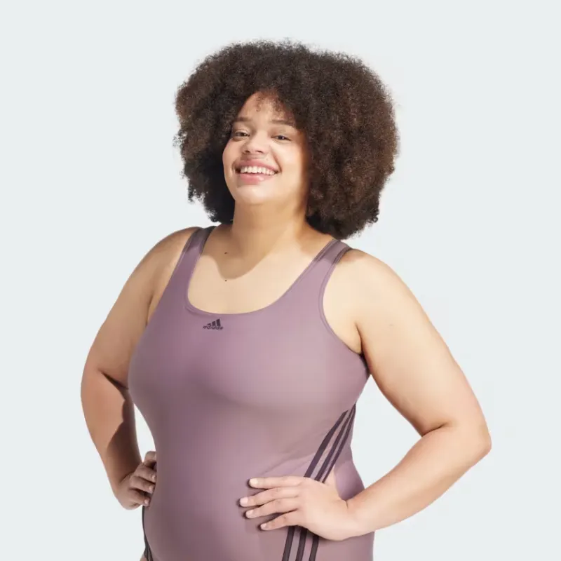 Adidas SportswearSwim One-piece Swimsuit Women's Rose Brown-5