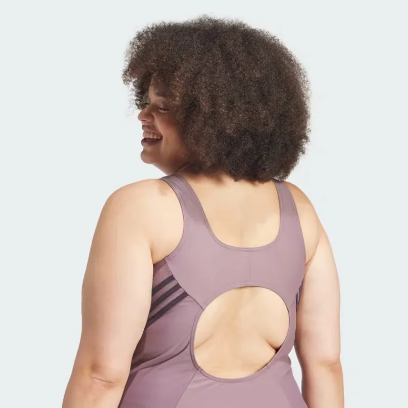 Adidas SportswearSwim One-piece Swimsuit Women's Rose Brown-6