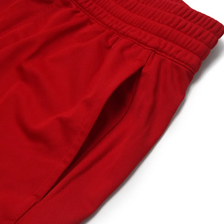 Adidas Sport Basketball Shorts Men Red-5