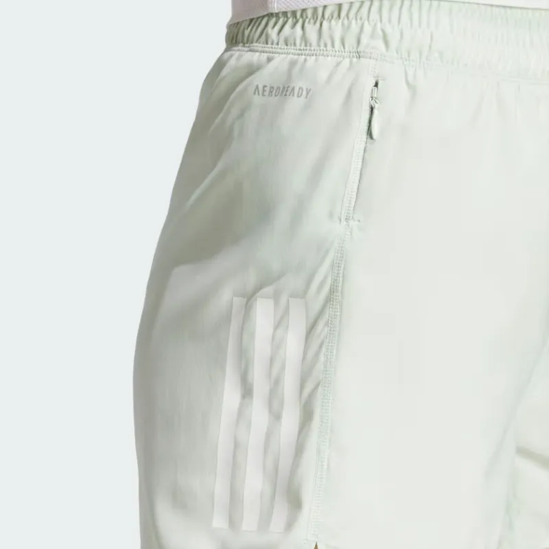 Adidas OWN THE RUN SHORTS Casual Shorts Women's Linen Green-4