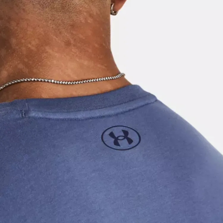 Under Armour T Shirts Men Blue-5