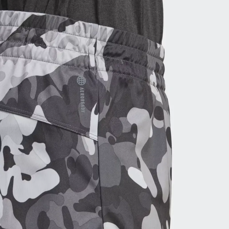 Adidas SS23 Sports Shorts Women's Black White Camouflage-4
