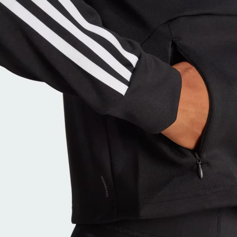 Adidas Free Shipping With AdiClub Aeroready Train Essentials 3 Stripes Track Jacket-5