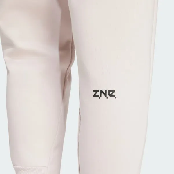 Adidas Z.N.E. TRACKSUIT BOTTOMS Knitted Sports Pants Women's Light Purple-4