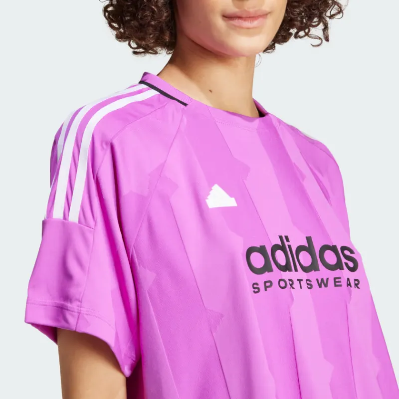 Adidas SportswearTiro Cut T-Shirt Women's Purple-3