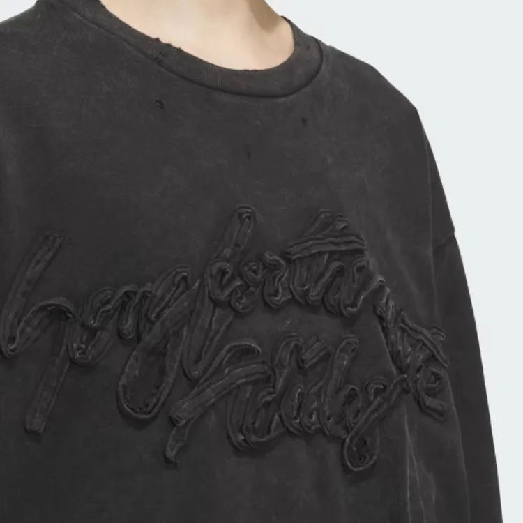 Adidas X Song For The Mute Long Sleeve Tee 'Black'-5